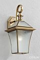 Sans Souci Classic Outdoor Brass Wall Light Elegant Range Citilux - NU111-1350