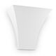 Belfiore Funnel 240V G9 Raw Ceramic Wall Uplight - 11074