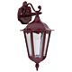 Chester Downward Wall Light Burgundy - 14980