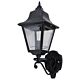 Paris Upward Wall Light Black - 15117