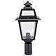 Avignon Post Top Light Black - 15255