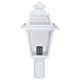 Avignon Post Top Light White - 15259