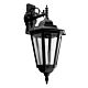 Turin Downward Wall Light Large Black - 15489