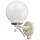 Siena 20cm Sphere Wall Light Beige - 15566