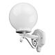 Siena 20cm Sphere Wall Light White - 15571