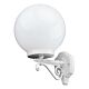 Siena 25cm Sphere Wall Light White - 15577