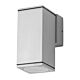 Alpha 240V GU10 Wall Pillar Light Aluminium - 19396