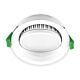 Deco Tilt 13 Watt Dimmable Round LED Downlight White / Tri Colour - 20430