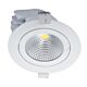 Scoop 25 Watt Dimmable Round LED Downlight White / Neutral White - 20569