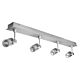 Jet 40 Watt Quad Bar Dimmable LED Spotlight Silver / White - 20661