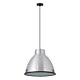 Riley 1 Light Pendant Aluminium - 22504