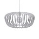 Robin 600mm Timber Pendant White - 31012