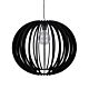 Puffin 600mm Timber Pendant Black - 31025