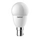 Key Round 6 Watt Frosted Diffuser Dimmable LED Globe Chrome B15 / Warm White - 65020