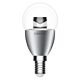 Key Round 6 Watt Clear Diffuser Dimmable LED Globe Chrome E14 / Daylight - 65050