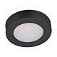 Astra 3.6 Watt 12V Round LED Cabinet Light Black / White - 21285