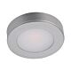 Astra 3.6 Watt 12V Round LED Cabinet Light Silver / Warm White - 21280