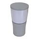 BL-200 1 Light Bollard Head Silver - 10708