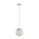 Bubble-200 Clear Glass Pendant White - 31451