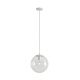 Bubble-250 Clear Glass Pendant White - 31465