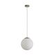 Bubble-250 Opal Glass Pendant Satin Chrome - 31474