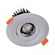 Cell 17W 90mm Dimmable Tilt LED Downlight White / Warm White - 21700