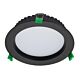 Deco 20 Watt Dimmable Round LED Downlight Black / Tri Colour - 20433