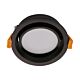 Deco Tilt 13 Watt Dimmable Round LED Downlight Black / Tri Colour - 21045