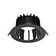 Expo 25W LED Low Glare Dimmable Downlight Black / Tri Colour - 20712
