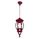 Vienna Pendant Light Large Burgundy - 15982