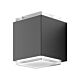 Mojo 20W LED 240V Up/Down Wall Pillar Light Dark Grey / Warm White - 19672