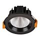 Neo 13 Watt Dimmable Round LED Downlight Black / Warm White - 20457