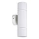 Shadow 240V GU10 Up/Down Wall Pillar Light White - 49022