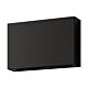 Sierra 12W LED 240V Up/Down Square Wall Pillar Light Black / White - 19641