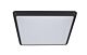 Solar 35 Watt Slimline Dimmable Square LED Ceiling Light Black / Tri Colour - 20947