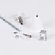 Trak 3 Circuit 1 Meter Rod Kit White - 22183