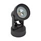 Vision 12W Adjustable LED Spotlight Dark Grey / White - 19525