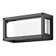 York-7 7W LED 240V Rectangular Bunker Light Dark Grey / Warm White - 19644