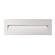 Zac-8 8W LED 240V Rectangular Recessed Brick Light White / White - 19767