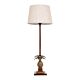 Caribbean Table Lamp Brown With Shade - ELANK62178BRN