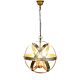 Clan William 3 Light Pendant Antique Brass - ELCIT5159BRN