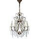 Chantilly Chandelier Antique Brass - ELD36