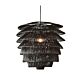 Saba Rattan Pendant Black - ELDOM001BLK