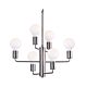 Ashley 6 Light Pendant Nickel - ELFAB6745600