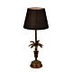 Dixon Table Lamp Brown With Ivory Black / Gold - ELHK2107