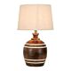 Belrose Wooden Table Lamp With Shade - ELKB12624A