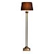 Hudson Floor Lamp Brass With Black Shade - ELPIM30071AB