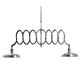 Brentwood 2 Light Pendant Brass - ELPIM50889AS