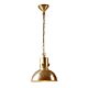 Augusta 1 Light Pendant Large Antique Brass - ELPIM50965AB