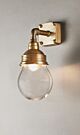 Dover 1 Light Wall Lamp Antique Brass - ELPIM51119AB